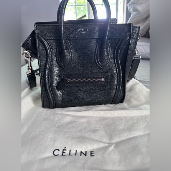 Celine Nano Black luggage - Picture 1 of 8